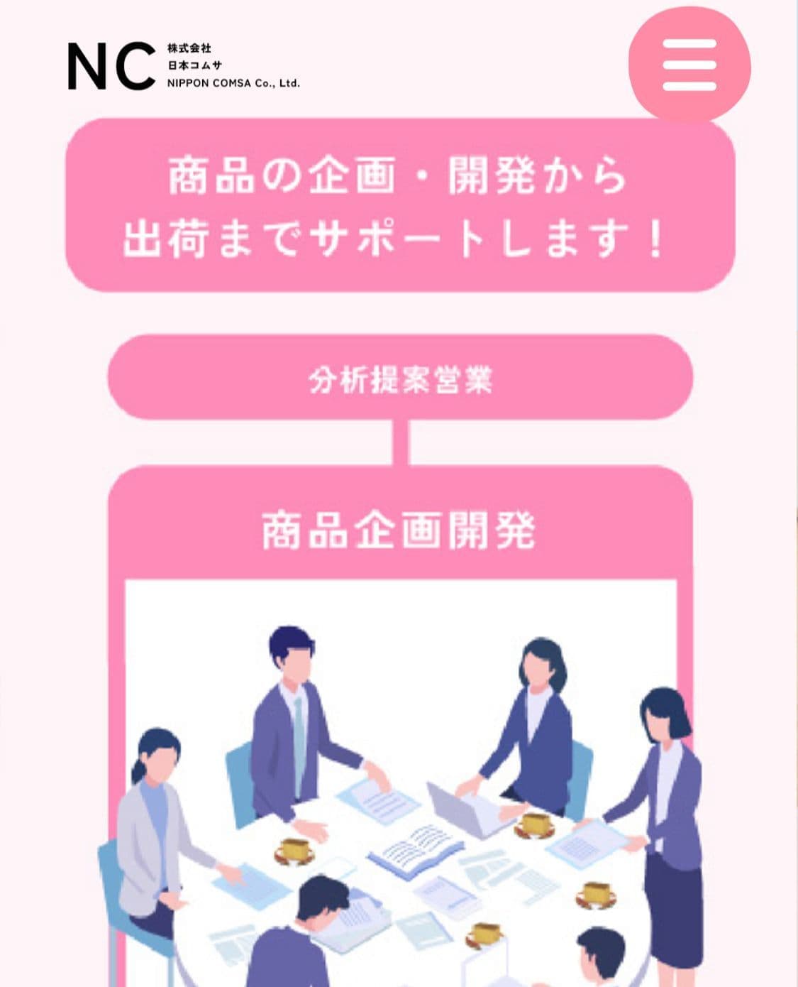 企業サイト参考画像